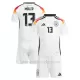 Camiseta Alemania Thomas Müller 13 Niños 1ª Equipación Eurocopa 2024