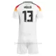 Camiseta Alemania Thomas Müller 13 Niños 1ª Equipación Eurocopa 2024