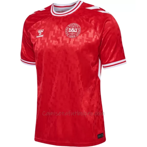 Camiseta Dinamarca Hombre 1ª Equipación Eurocopa 2024