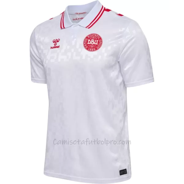 Camiseta Dinamarca Hombre 2ª Equipación Eurocopa 2024