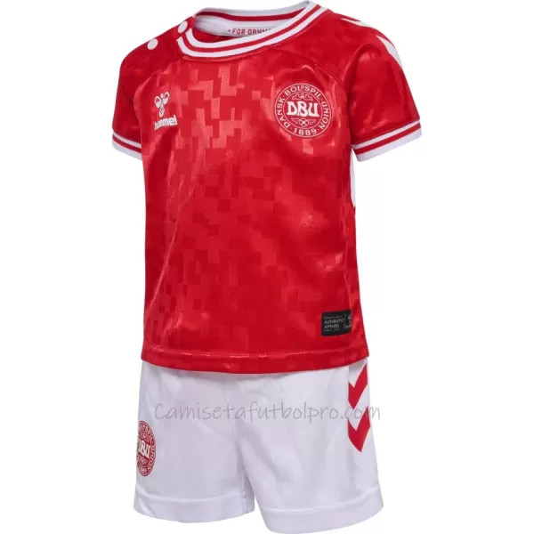 Camiseta Dinamarca Niños 1ª Equipación Eurocopa 2024