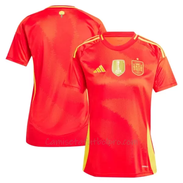 Camiseta España Mujer 1ª Equipación Eurocopa 2024