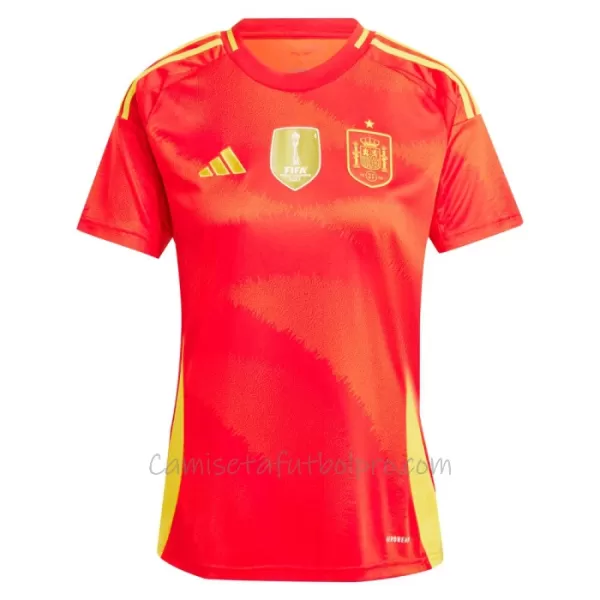 Camiseta España Mujer 1ª Equipación Eurocopa 2024