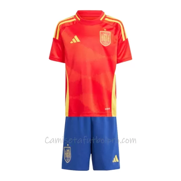 Camiseta España Niños 1ª Equipación Eurocopa 2024