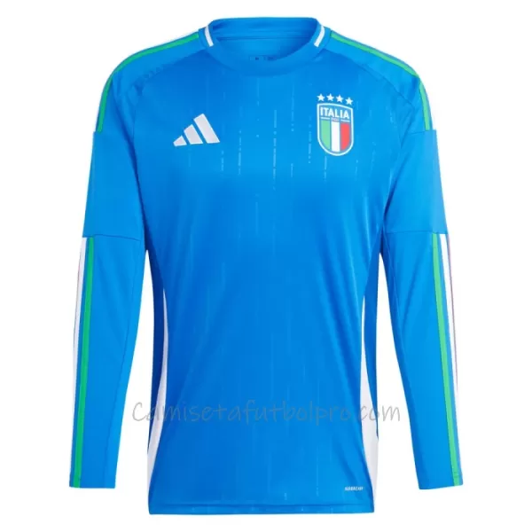 Camiseta Italia Hombre 1ª Equipación Eurocopa 2024 Manga Larga