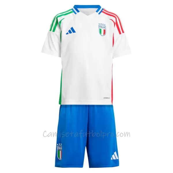 Camiseta Italia Niños 2ª Equipación Eurocopa 2024