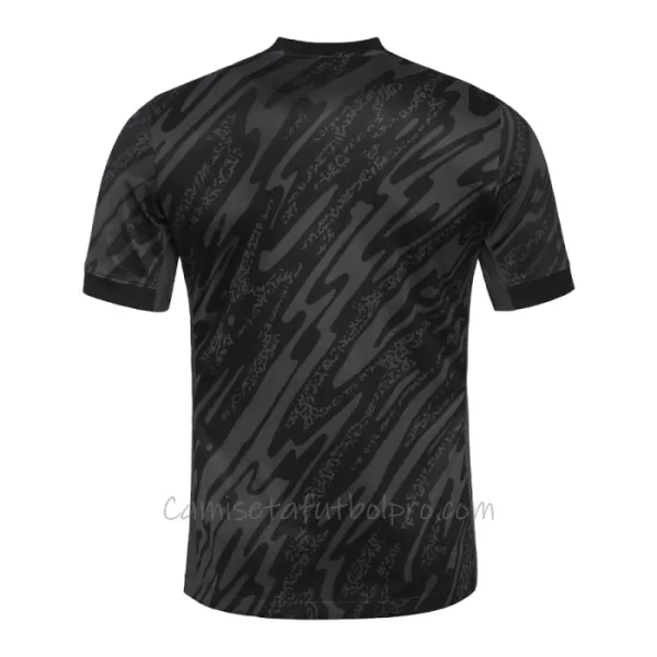 Camiseta Portero Portugal Hombre Eurocopa 2024 Negro