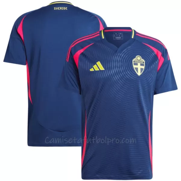 Camiseta Suecia Hombre 2ª Equipación 2024