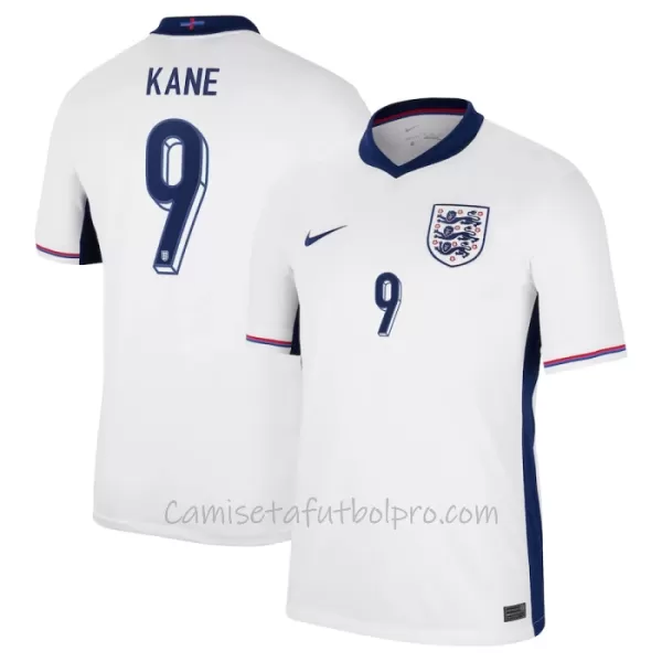 Camiseta Inglaterra Harry Kane 9 Hombre 1ª Equipación Eurocopa 2024