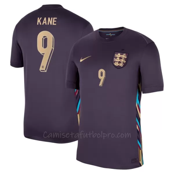 Camiseta Inglaterra Harry Kane 9 Hombre 2ª Equipación Eurocopa 2024