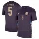 Camiseta Inglaterra John Stones 5 Hombre 2ª Equipación Eurocopa 2024