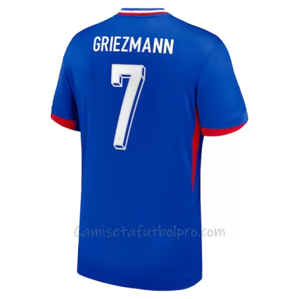 Camiseta Francia Antoine Griezmann 7 Hombre 1ª Equipación Eurocopa 2024