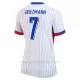 Camiseta Francia Antoine Griezmann 7 Mujer 2ª Equipación Eurocopa 2024