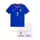 Camiseta Francia Antoine Griezmann 7 Niños 1ª Equipación Eurocopa 2024