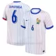 Camiseta Francia Eduardo Camavinga 6 Hombre 2ª Equipación Eurocopa 2024