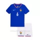 Camiseta Francia Eduardo Camavinga 6 Niños 1ª Equipación Eurocopa 2024