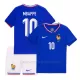 Camiseta Francia Kylian Mbappé 10 Niños 1ª Equipación Eurocopa 2024