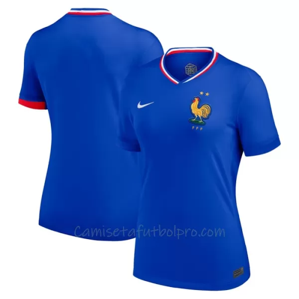 Camiseta Francia Mujer 1ª Equipación Eurocopa 2024