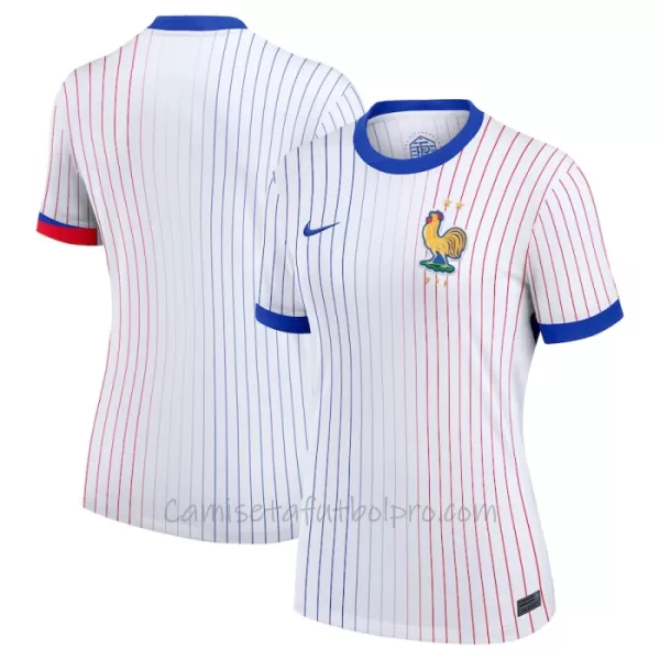 Camiseta Francia Mujer 2ª Equipación Eurocopa 2024