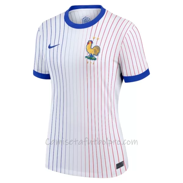 Camiseta Francia Mujer 2ª Equipación Eurocopa 2024