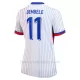 Camiseta Francia Ousmane Dembélé 11 Mujer 2ª Equipación Eurocopa 2024