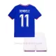 Camiseta Francia Ousmane Dembélé 11 Niños 1ª Equipación Eurocopa 2024