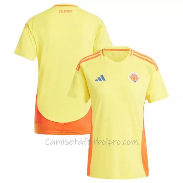 Camiseta Colombia Mujer 1ª Equipación 2024