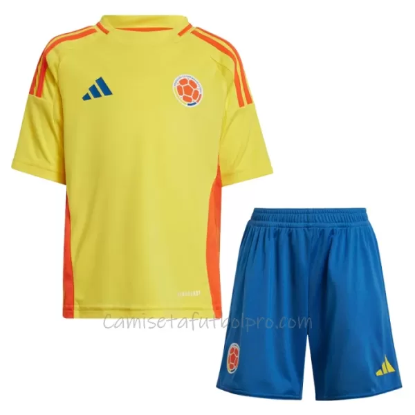 Camiseta Colombia Niños 1ª Equipación 2024