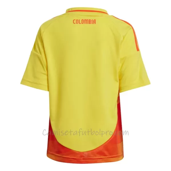 Camiseta Colombia Niños 1ª Equipación 2024