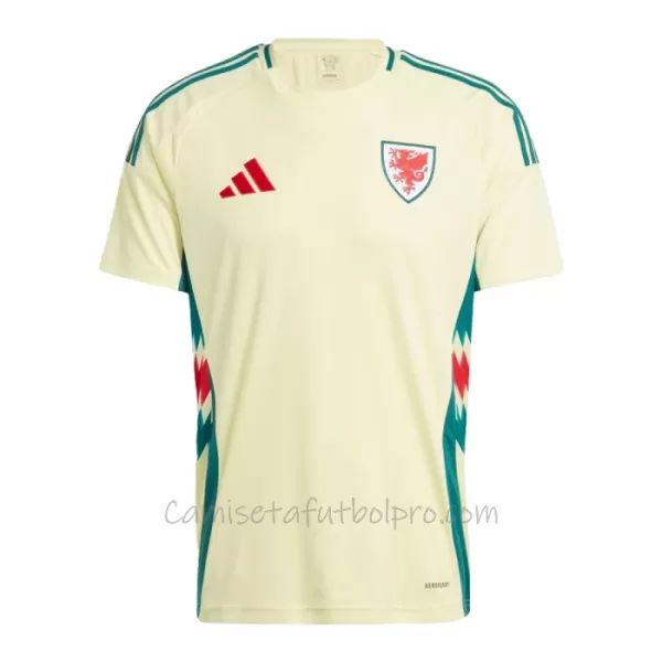 Camiseta Gales Hombre 2ª Equipación 2024