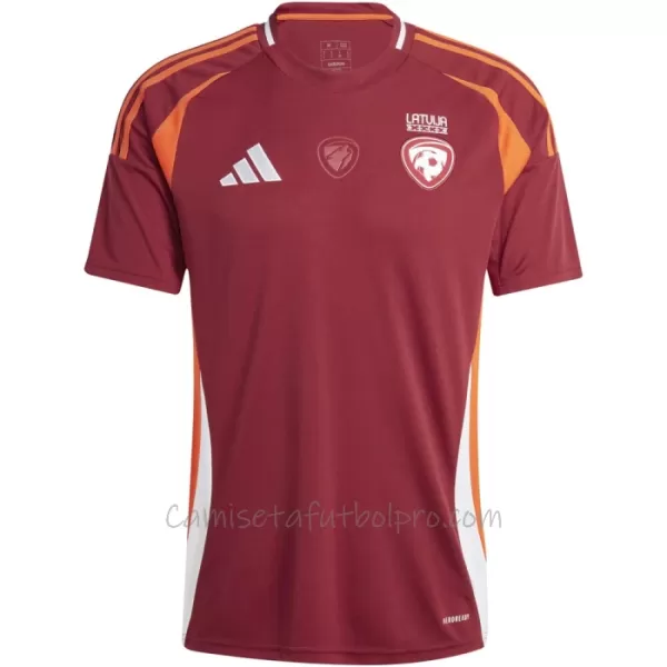 Camiseta Letonia Hombre 1ª Equipación 2024