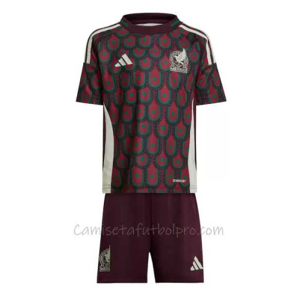 Camiseta México Niños 1ª Equipación 2024