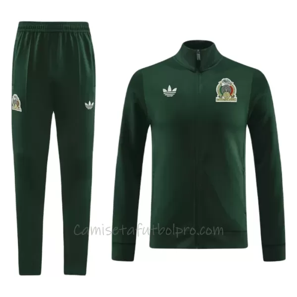 Conjunto De Chaqueta De Entrenamiento México Hombre 2024 Verde