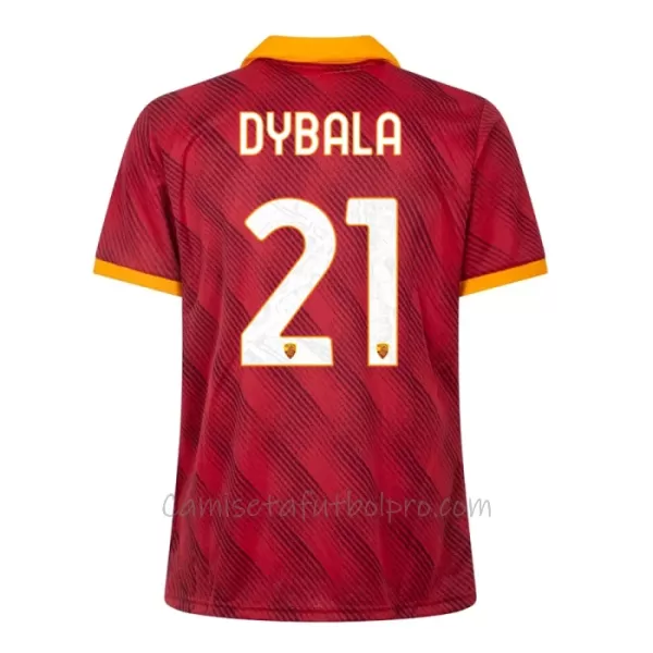 Camiseta AS Roma Paulo Dybala 21 Hombre 4ª Equipación 23/24