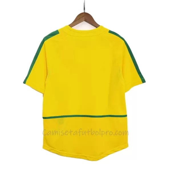 Camiseta Brasil 2002-2003 Hombre 1ª Equipación Retro