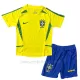 Camiseta Brasil 2002-2003 Niños 1ª Equipación Retro