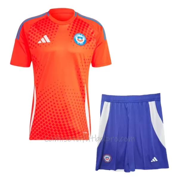 Camiseta Chile Niños 1ª Equipación 2024