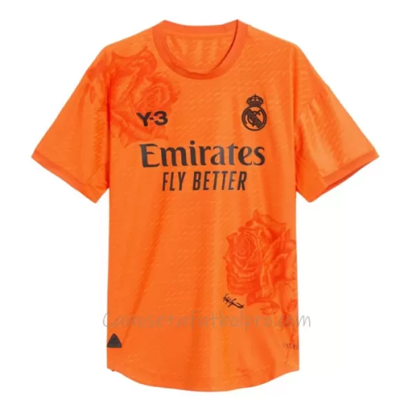 Camiseta Portero Real Madrid Niños 4ª Equipación 23/24 Naranja