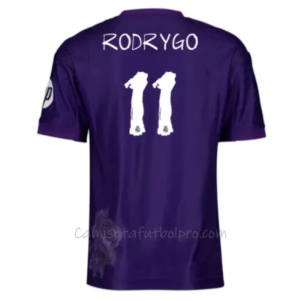 Camiseta Real Madrid Rodrygo Goes 11 Hombre 4ª Equipación 23/24