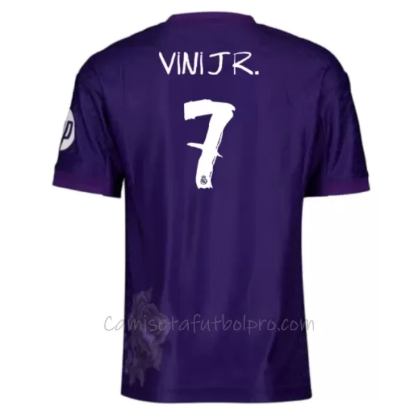 Camiseta Real Madrid Vinicius Junior 7 Hombre 4ª Equipación 23/24