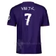 Camiseta Real Madrid Vinicius Junior 7 Hombre 4ª Equipación 23/24