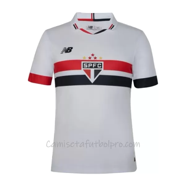 Camiseta São Paulo Hombre 1ª Equipación 24/25