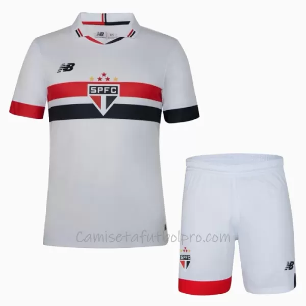 Camiseta São Paulo Niños 1ª Equipación 24/25