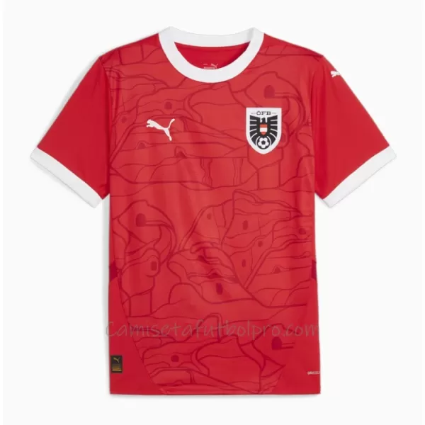 Camiseta Austria Hombre 1ª Equipación Eurocopa 2024