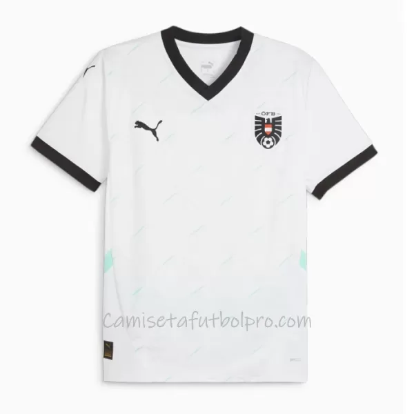 Camiseta Austria Hombre 2ª Equipación Eurocopa 2024