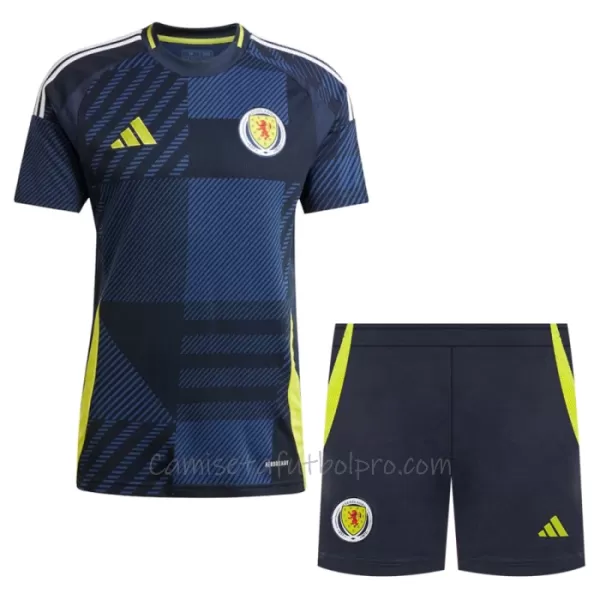 Camiseta Escocia Niños 1ª Equipación Eurocopa 2024