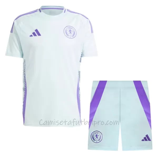 Camiseta Escocia Niños 2ª Equipación Eurocopa 2024