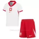 Camiseta Polonia Niños 1ª Equipación Eurocopa 2024