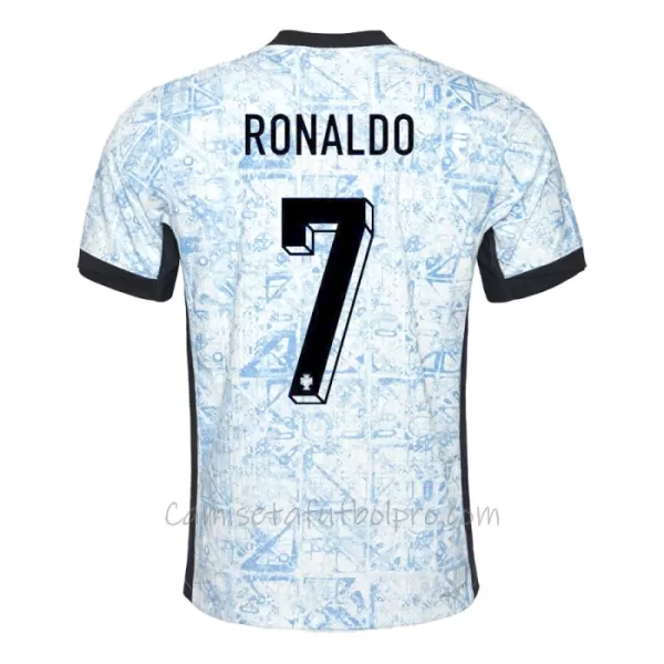 Camiseta Portugal Cristiano Ronaldo 7 Hombre 2ª Equipación Eurocopa 2024