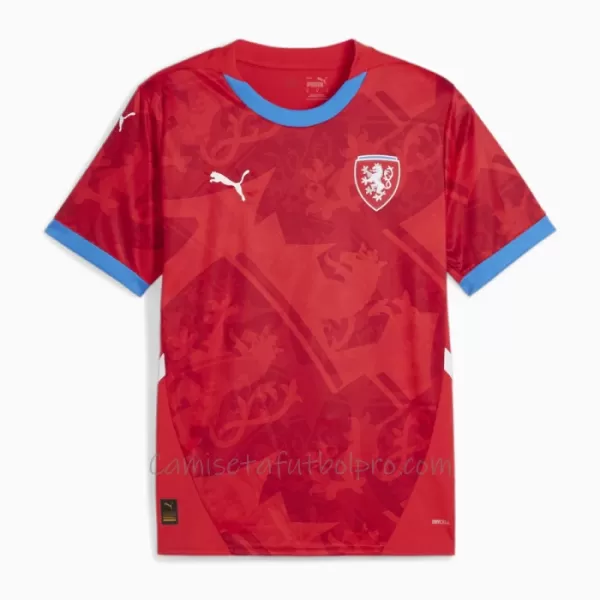 Camiseta República Checa Hombre 1ª Equipación Eurocopa 2024